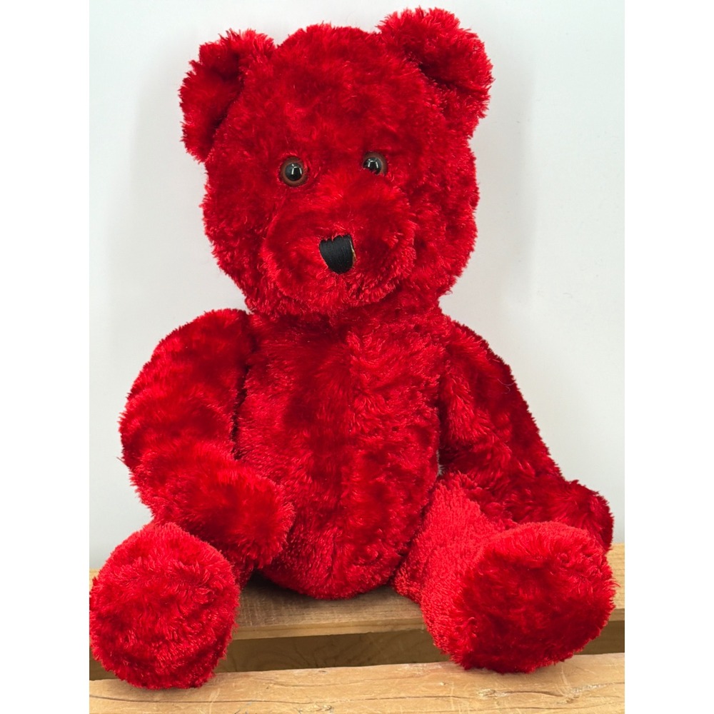 Dan Dee Collectors Choice Red Teddy Bear Plush Stuffed Animal‎ 17 In Valentine